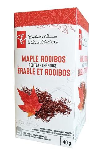 Loblaw's President's Choice Maple Rooibos Red Tea 20ct, 40g/1.4 oz., Box {Imported from Canada}