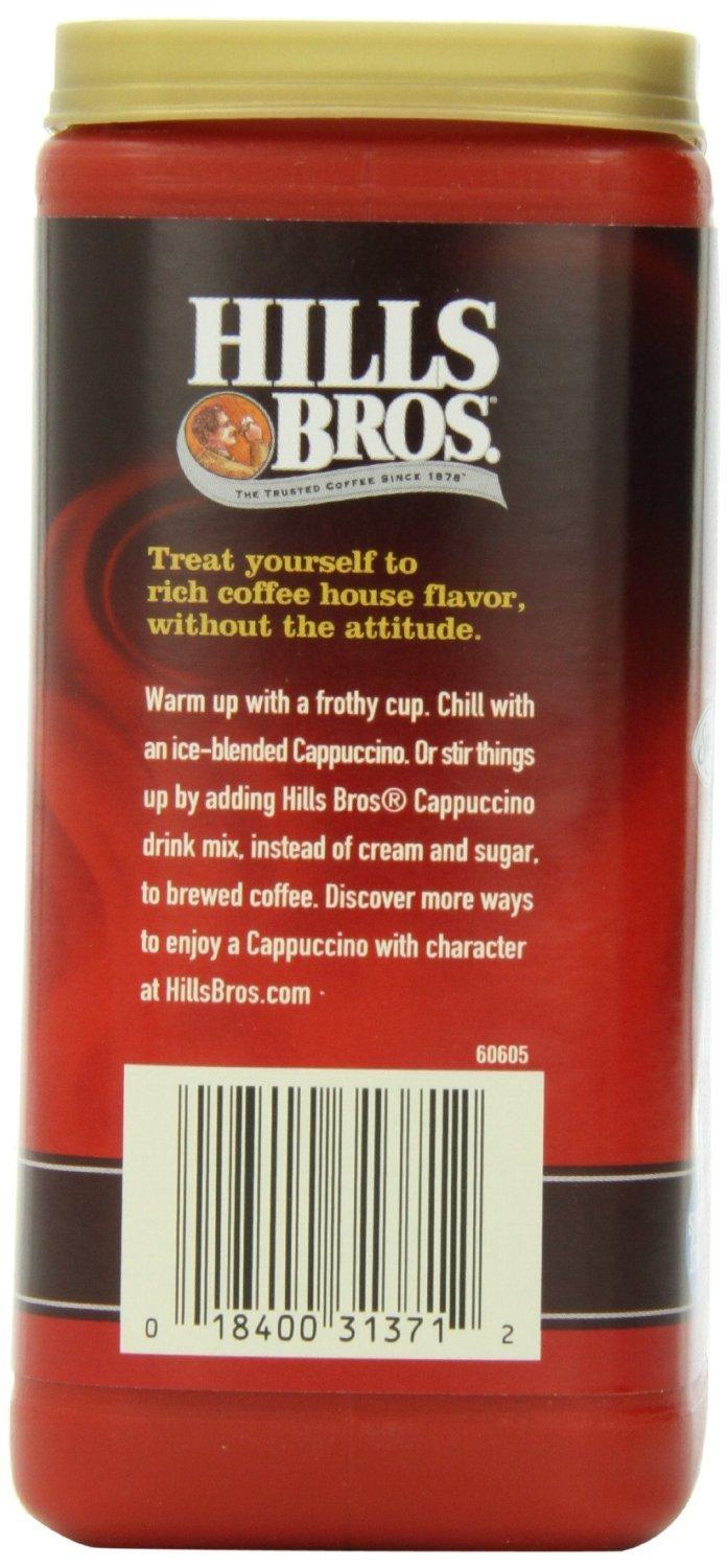 Hills Bros Hills Bros Cappuccino Sugar-Free Double Mocha 12 Ounce (Pack of 2)
