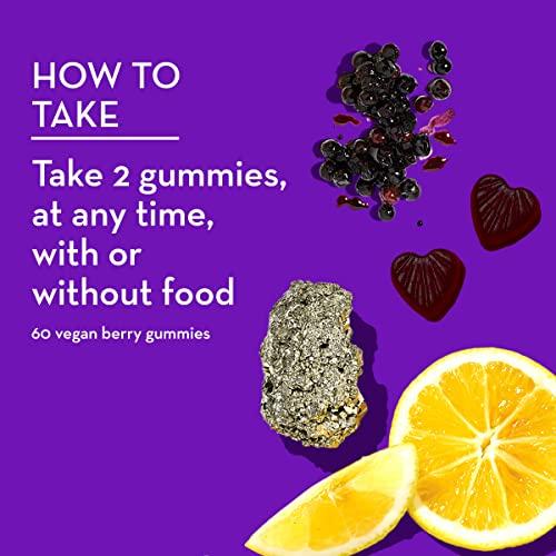 HUM HUM Boost Sweet Boost Gummies - Immunity Multivitamin with Vitamin C, Zinc & Elderberry for General Wellness (60 Vegan Gummies)