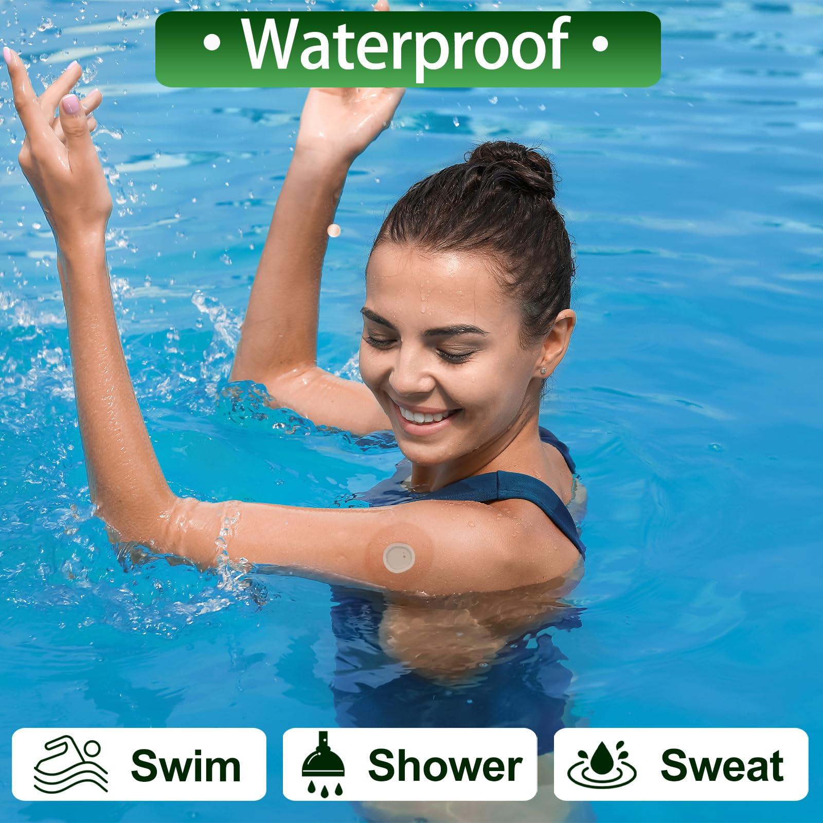 funpatch funpatch G7 Adhesive Patches Waterproof Premium Transparent Overpatch for G7 & Stelo Non-Glue Central Full Cover Patches Film Tape Hypoallergenic & Latex-Free 10 Days Long Stay, 55Pack