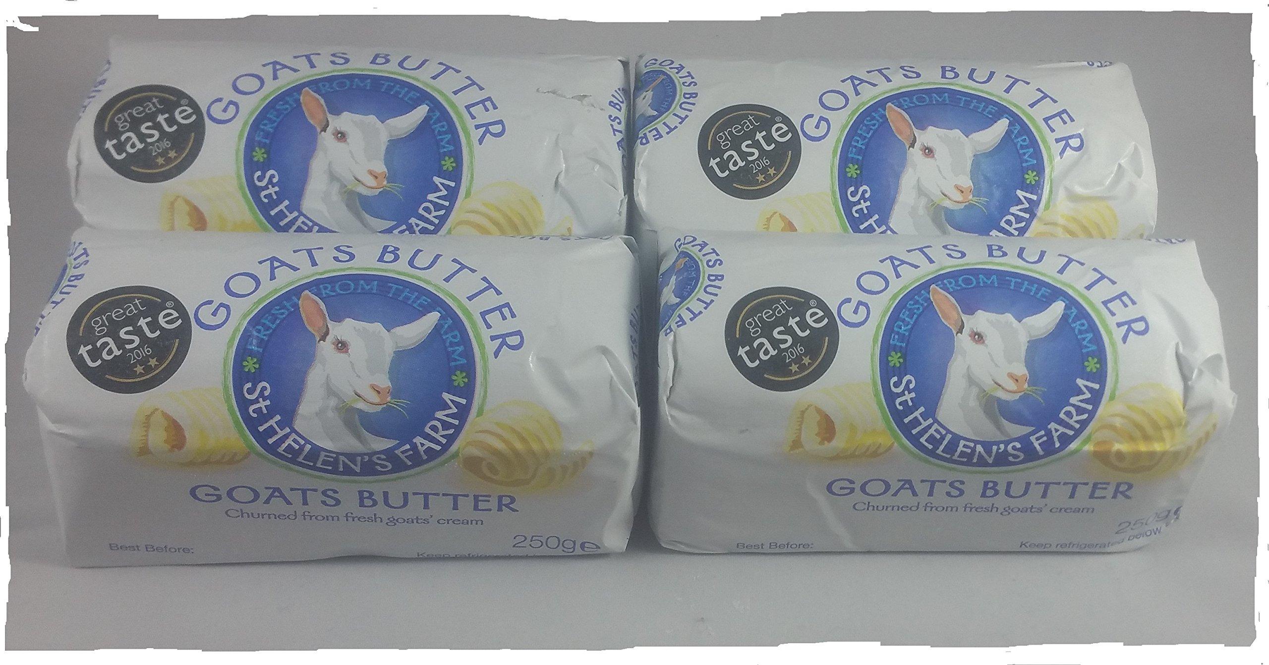 St. Helen St. Helen Goat Butter Set. 8.8 oz Pack of 4.