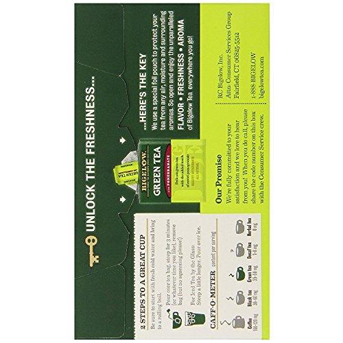 Bigelow Tea Bigelow Tea Green with Pomegranate 20 Bags