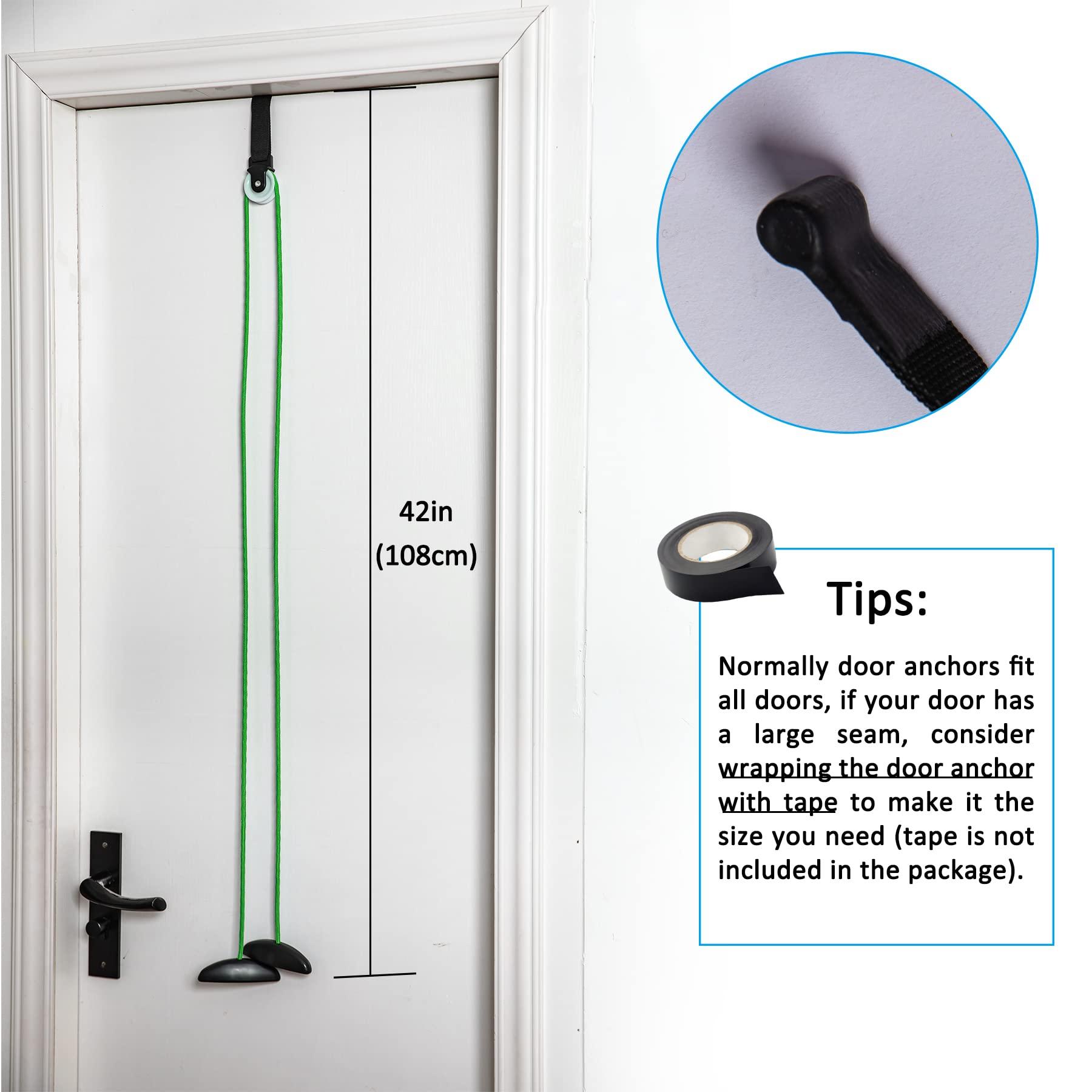 Hshbxd Shoulder Pulley Over The Door Physical Therapy System, Exercise Pulley, Alleviate Shoulder Pain and Facilitate Recovery from Surgery (Green)