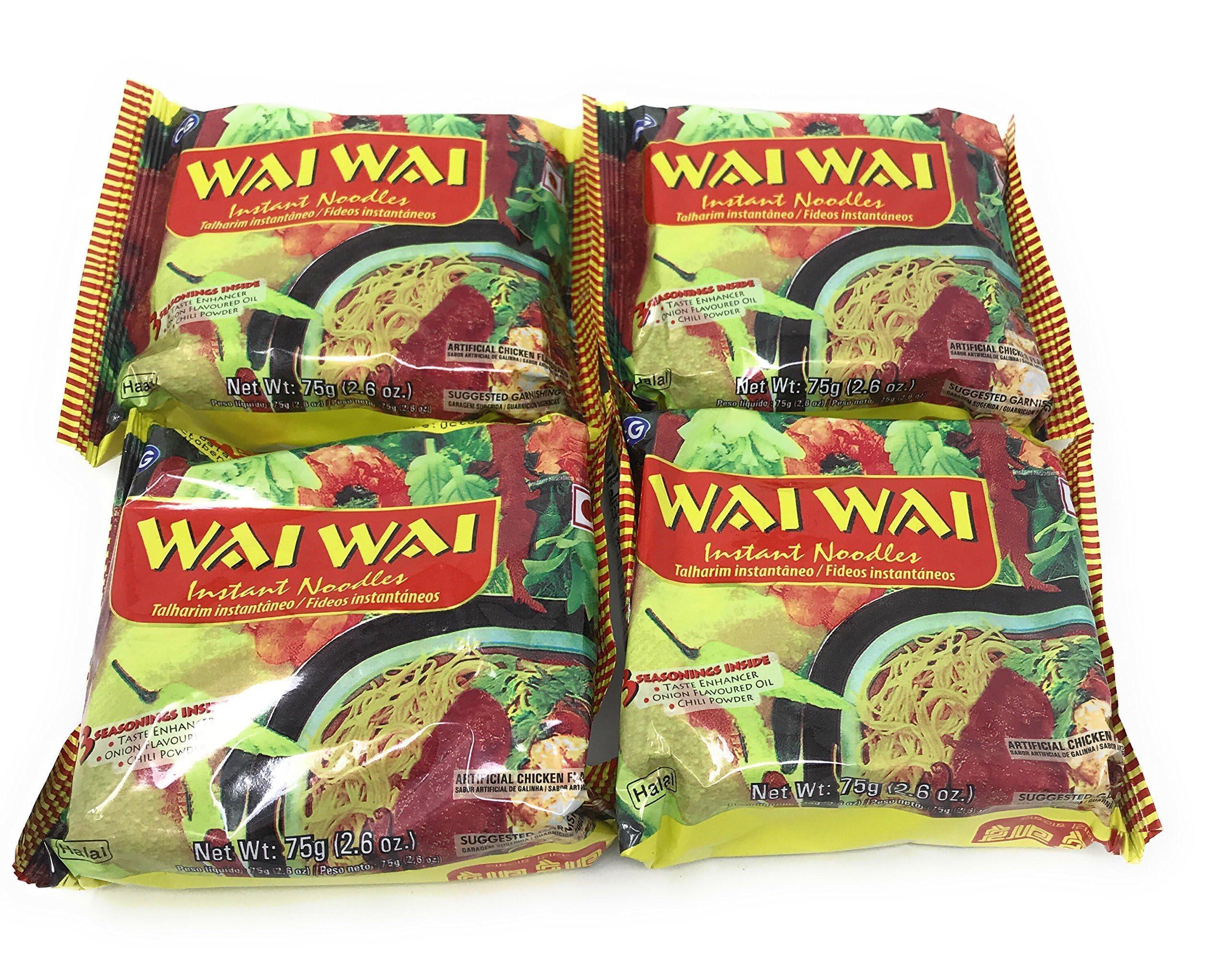 Wai Wai Wai Wai Nepali Instant Noodles by Chaudhary group (Chicken Pack of 4 pcs)