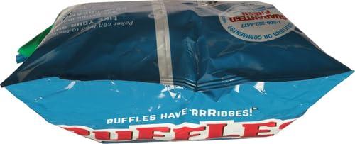 Ruffles Ruffles Potato Chips, Sour Cream & Onion, 8oz Bag