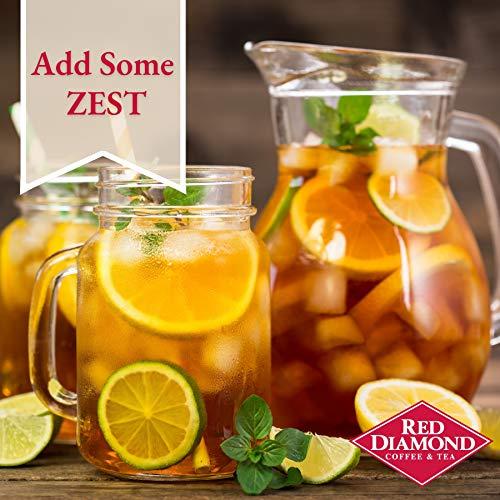 RED DIAMOND Red Diamond Iced Tea Bags, Decaffeinated, Single Serving Iced Tea Or Hot Tea, Special Premium Blend, 48 Count Single Serving Bags,48 Count(Pack of 12)
