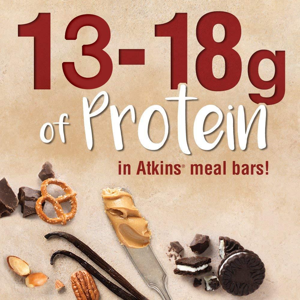 Atkins Atkins Protein Rich Meal Bars, Chocolate Peanut Butter, 8 Count