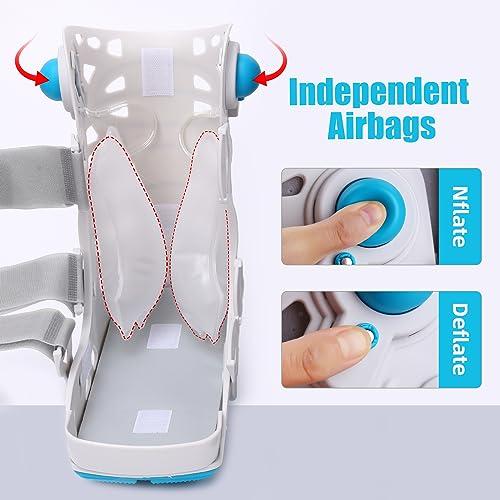 Tairibousy Tairibousy Walker Fracture Boot Air Cam Walker Boot Inflatable Walking Boot for Achilles Tendon Surgery, Acute Ankle Sprains, Broken Toe Foot, Post Op Care (S)