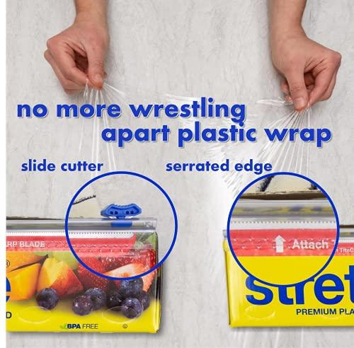 Stretch-Tite Stretch-Tite Premium Plastic Food Wrap, 500 Sq. Ft., 516.12-Ft. x 11.5/8-Inch