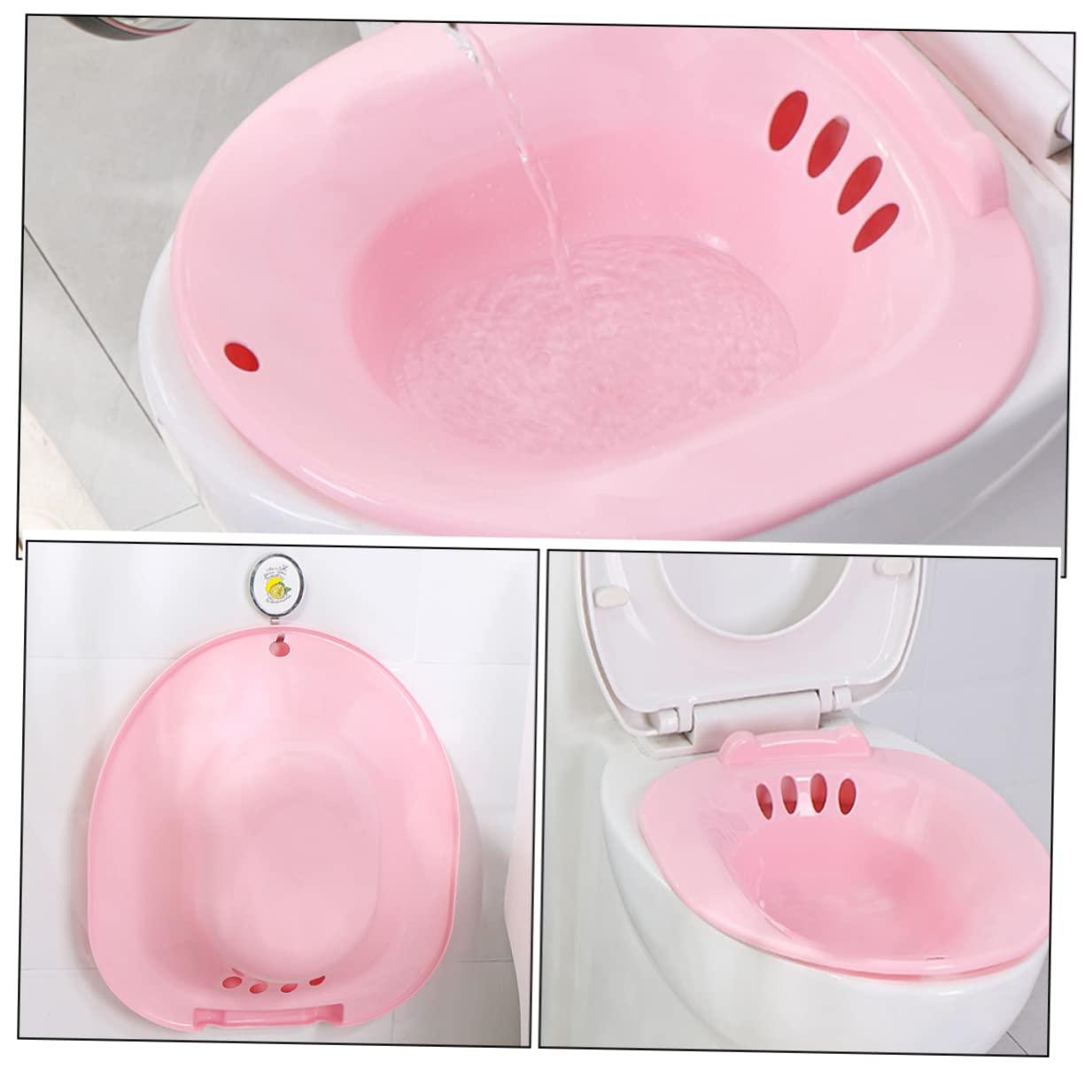 GOOHOCHY GOOHOCHY Toilet Soaking Sitz Bath Tub for Personal Hemorrhoids Relief Postpartum Care Made of Smooth Material