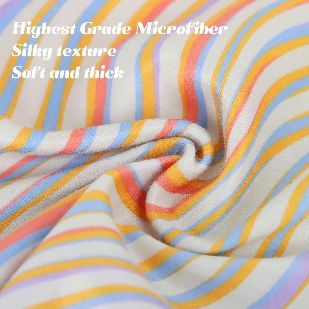 Muka Muka 100 Pcs Custom Microfiber Cleaning Cloth 6X6 Inch Full Color Printed Microfiber Cloth Promotional Item for Eyeglasses Lenses Electronics and Screens-7\" x 7\"