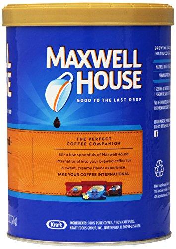 MAXWELL HOUSE Maxwell House Master Blend Ground Coffee, 11.5-Ounce Cannister (Pack of 4)