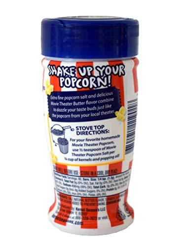 Kernel Season's Kernel Season\'s Popcorn Seasoning Movie Theater Butter Salt & White Cheddar, 8.5 Ounce (Pack of 2)