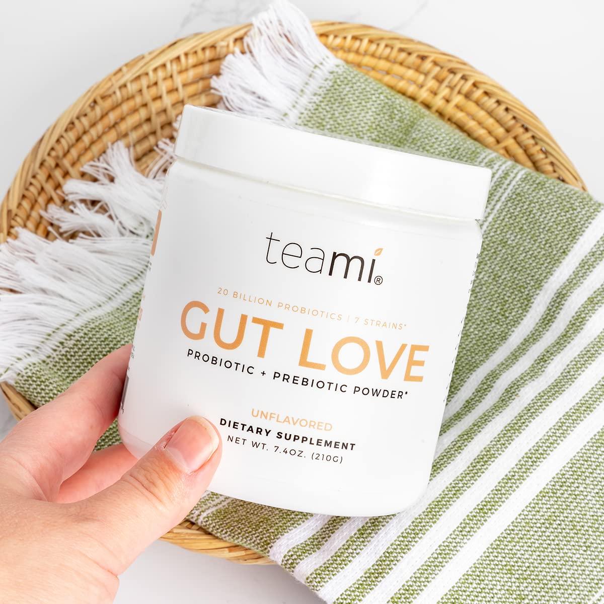 Teami Teami Prebiotic and Probiotic Gut Love (7.40 Ounce, Unflavored)