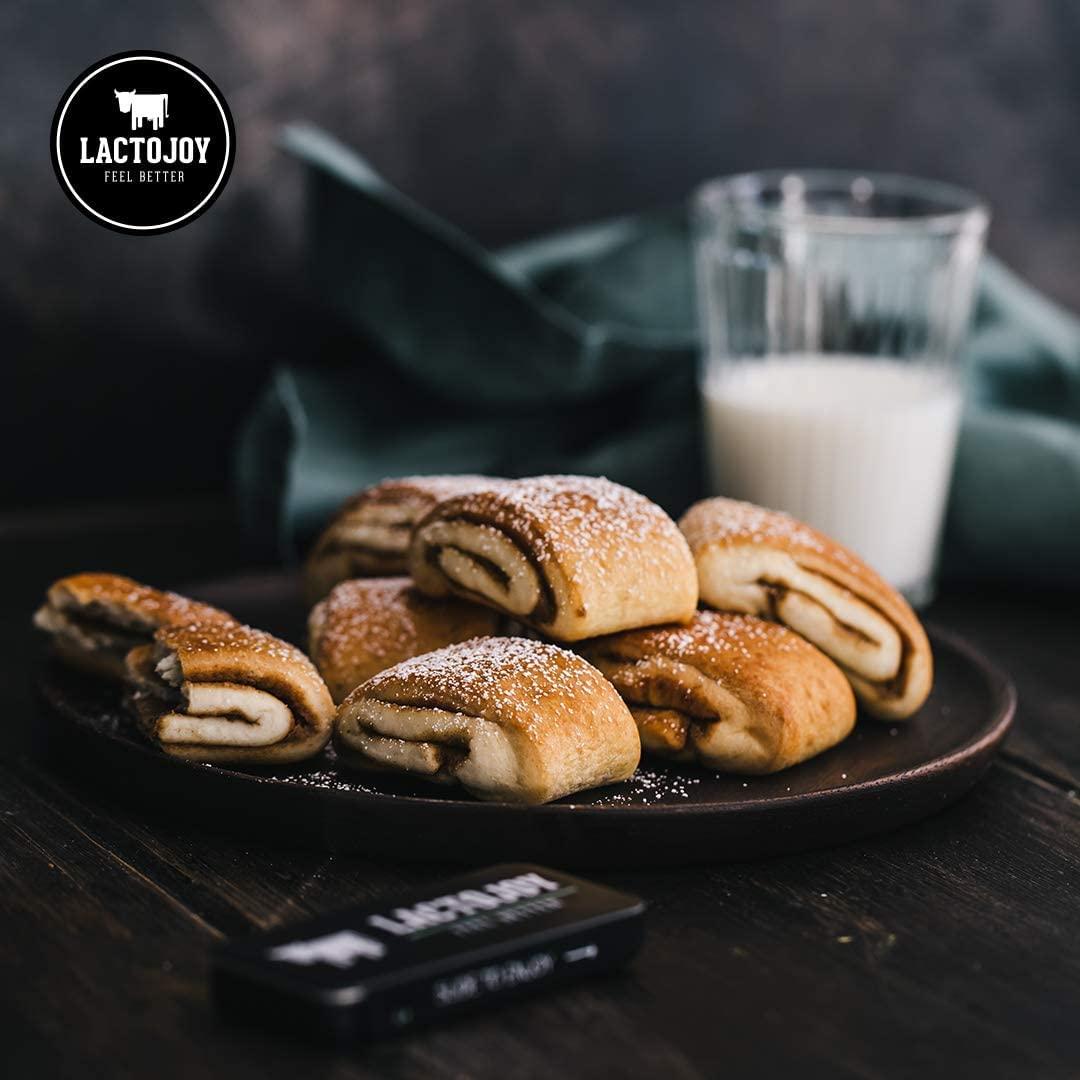 LactoJoy LactoJoy Lactase Pills I 240 Pieces Refill Package I Powerful Lactase Enzymes for Lactose Intolerance I Ultra Pure Lactase for Improved Digestion I 100% Vegan