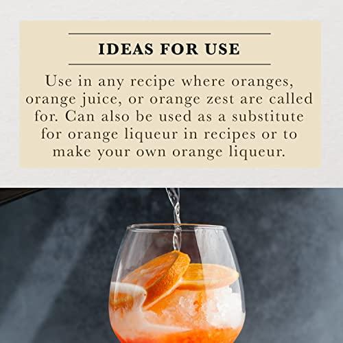 COOK'S Cook\'s Pure Orange Extract From Florida Oranges | For Ice Cream, Cakes, Breads, Cookies and Drinks, 8 oz