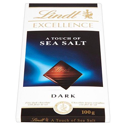 Lindt Original Lindt Excellence Dark with a Touch of Sea Salt Imported From The UK England