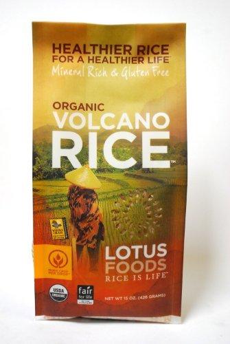 Lotus Foods Lotus Foods Organic Volcano Rice, 15-Ounce (Pack of 6) ( Value Bulk Multi-pack)
