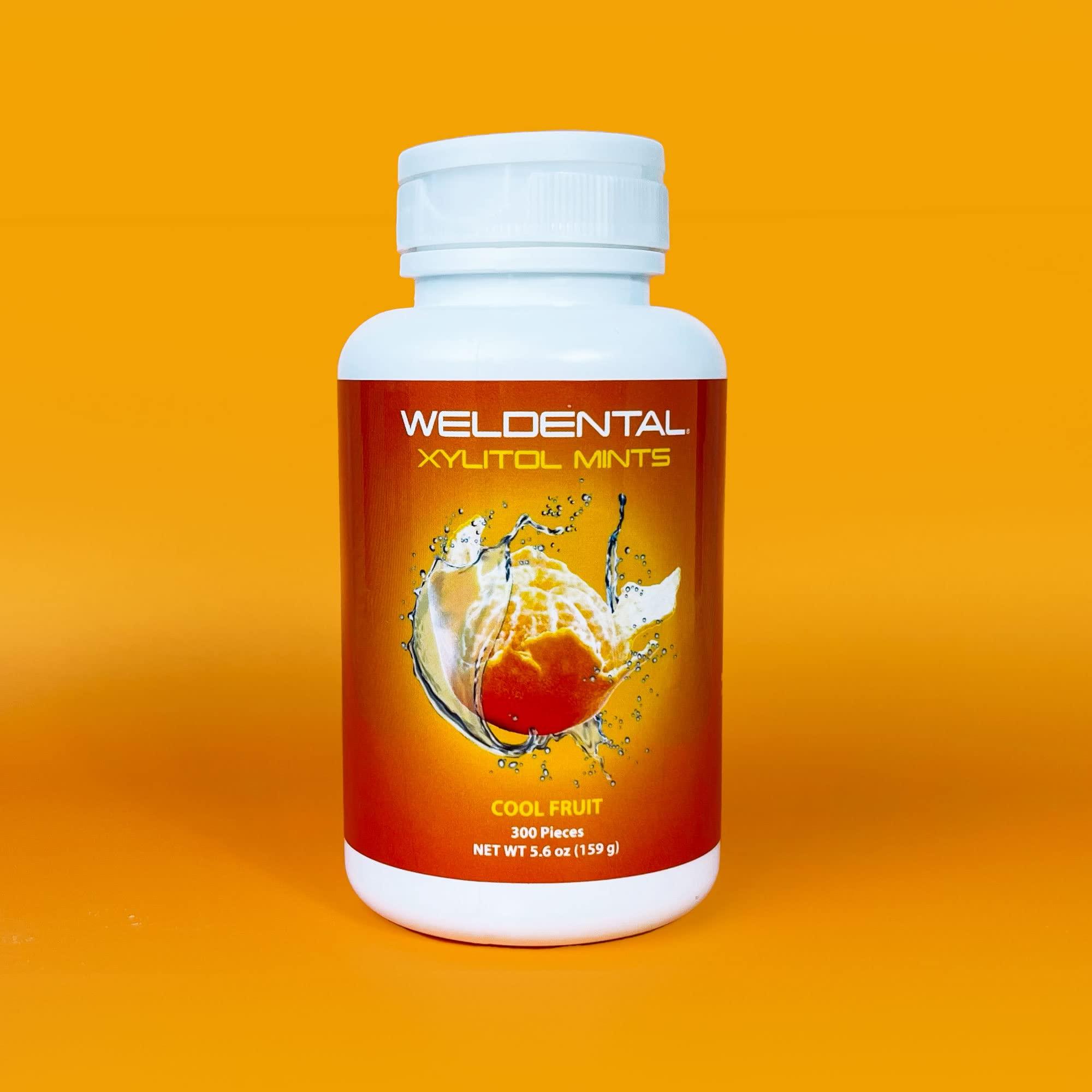 WELdental Weldental Xylitol Mints 300 Count Cool Fruit