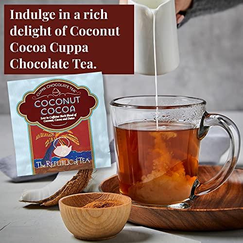 The Republic of Tea The Republic of Tea – Cuppa Chocolate Tea Assortment Gift (24 Individually Wrapped Dessert Tea Bags)