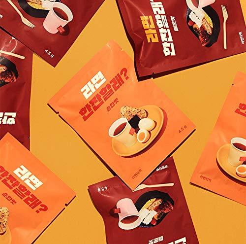 PALKIN PALKIN Korean Ramen tea bag, Ramen soup tea bag, Mild 8EA + Spicy 8EA