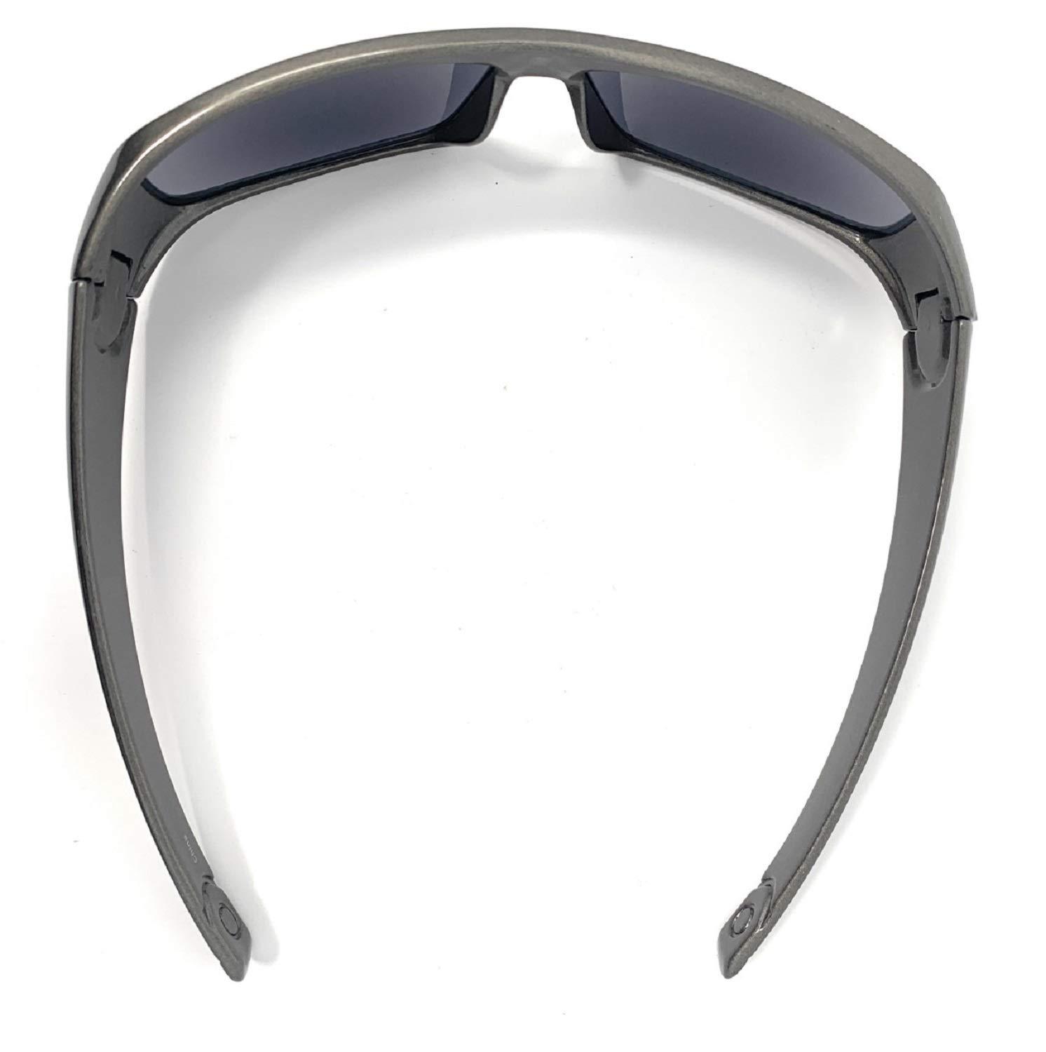 Incredible Bargains The Unisex Wrap Around Terminator Sun Reader Reading Sunglasses for Men and Women +3.25 Dark Silver