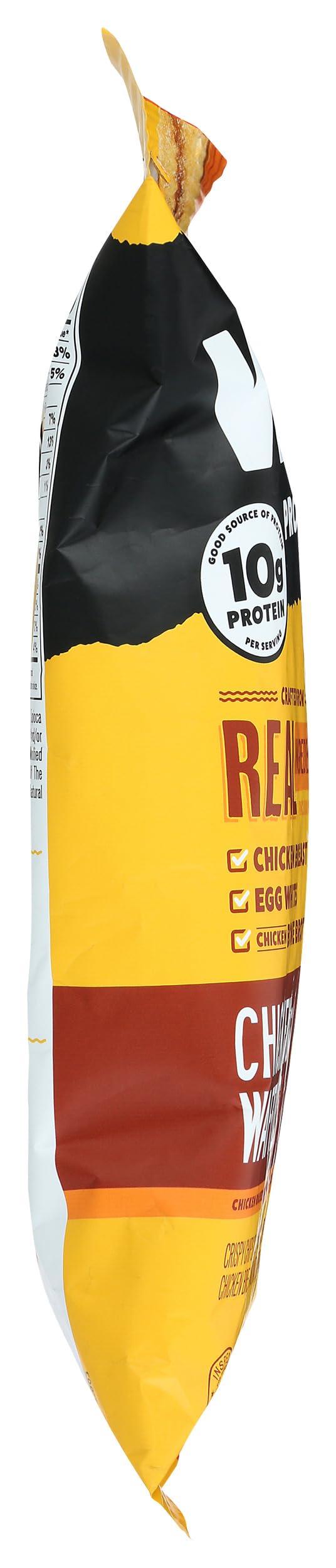 WILDE BRANDS Chicken and Waffles Chicken Chips by Wilde Chips, Thin and Crispy, High Protein, Keto, Paleo Friendly, Made with Real Chicken, 2.25oz Bag