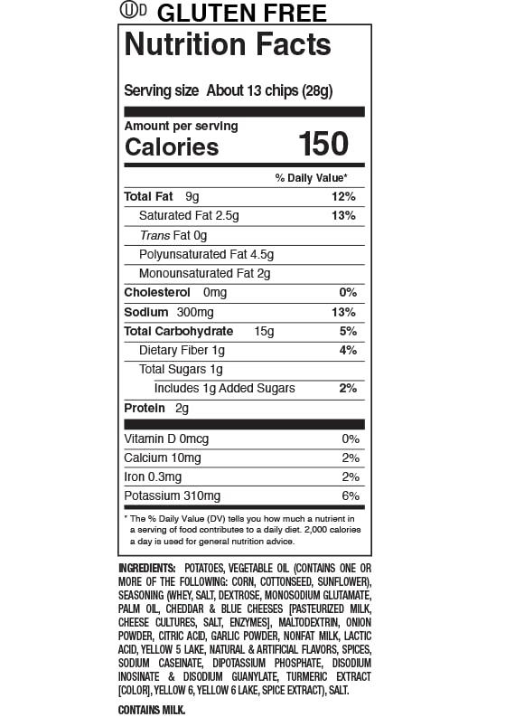 HERR\'S Herr\'s - Salt and Vinegar Potato Chips, 2.75 Oz Pack of 12