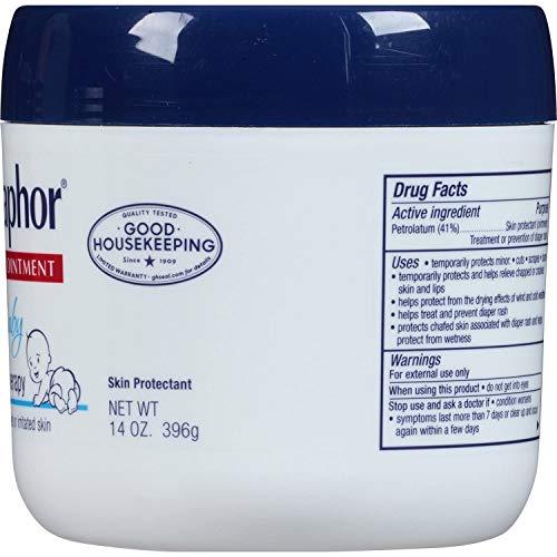 BEIERSDORF INC Aquaphor Baby Healing Ointment, Advanced Therapy, 14 Ounces (396 g)
