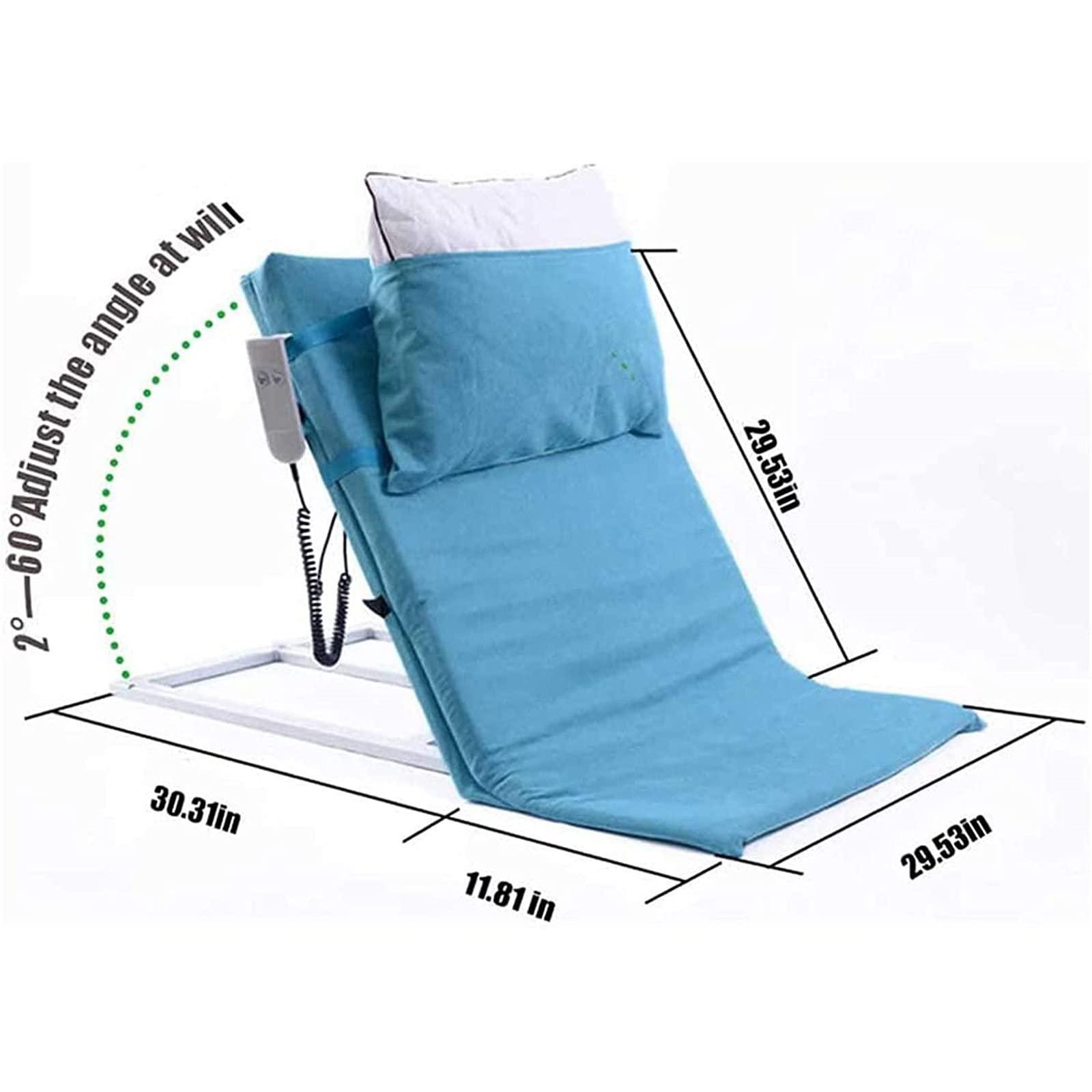 HUMNZR HUMNZR Power Lifting Bed Backrest with Pillow, Medical Nursing Pillow Lifter, Adjustable Electric Sit-Up Back Stand Assist Aid,Pink