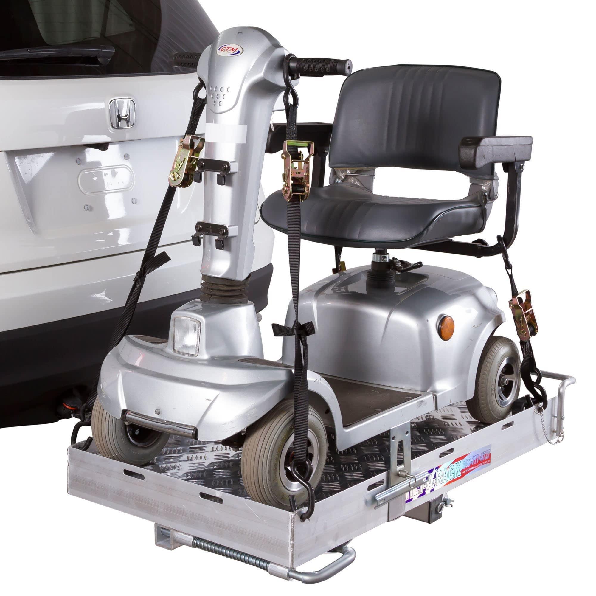Tilt-A-Rack Tilt-A-Rack Aluminum Scooter and Wheelchair Mini Carrier - 350 lb. Capacity