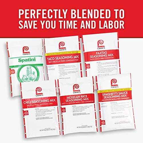 Lawry's Casero Lawry's Spatini Spaghetti Sauce Seasoning Mix, 15 oz - One 15 Ounce Packet of Spaghetti Seasoning Mix, Ideal for Creating Flavorful Italian Sauce