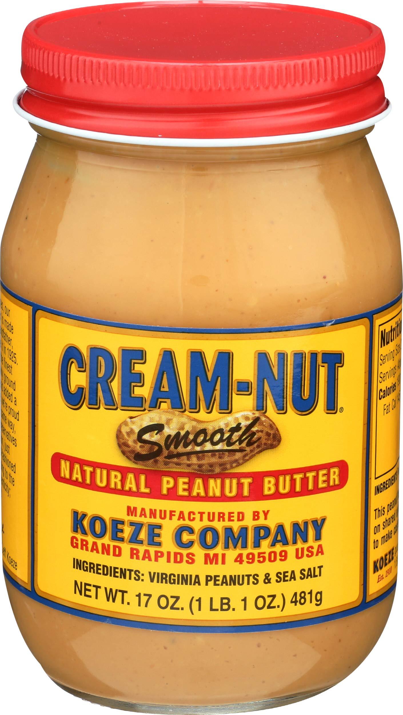 Cream-Nut Cream Nut Natural Smooth Peanut Butter
