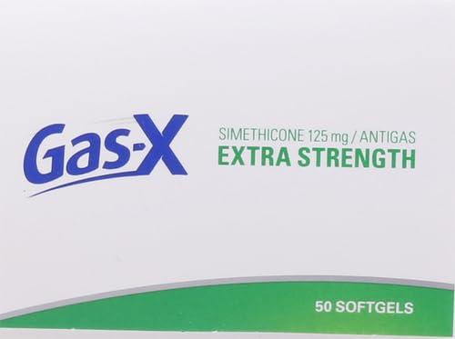 Gas-X Gas-X Extra Strength Gas Relief Softgels with Simethicone 125 mg - 50 Count (Pack of 2)