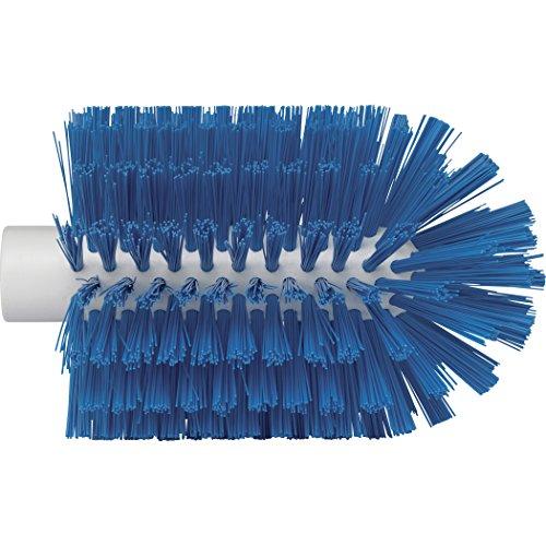 Vikan Vikan 5380-103-3 Stiff Tube Brush, Polyester, 3-7/8" x 6-1/2" OAL, Blue