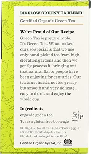Bigelow Tea Bigelow Organic Greentea, 40 CT