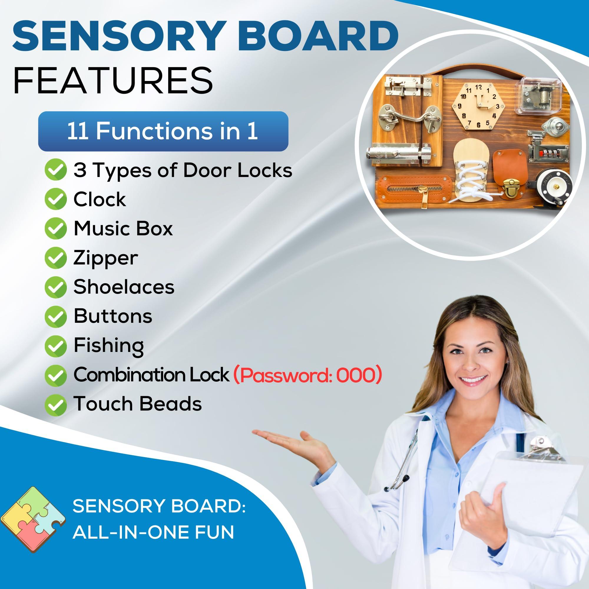 TrenHivSto Fidget Boards for Adults with Dementia Gadgets Toys for Alzheimers Patients-Fidget Toys for Dementia Adults-Dementia Fidget Toys for Elderly-Gifts for People with Dementia Fidget Toys Patients