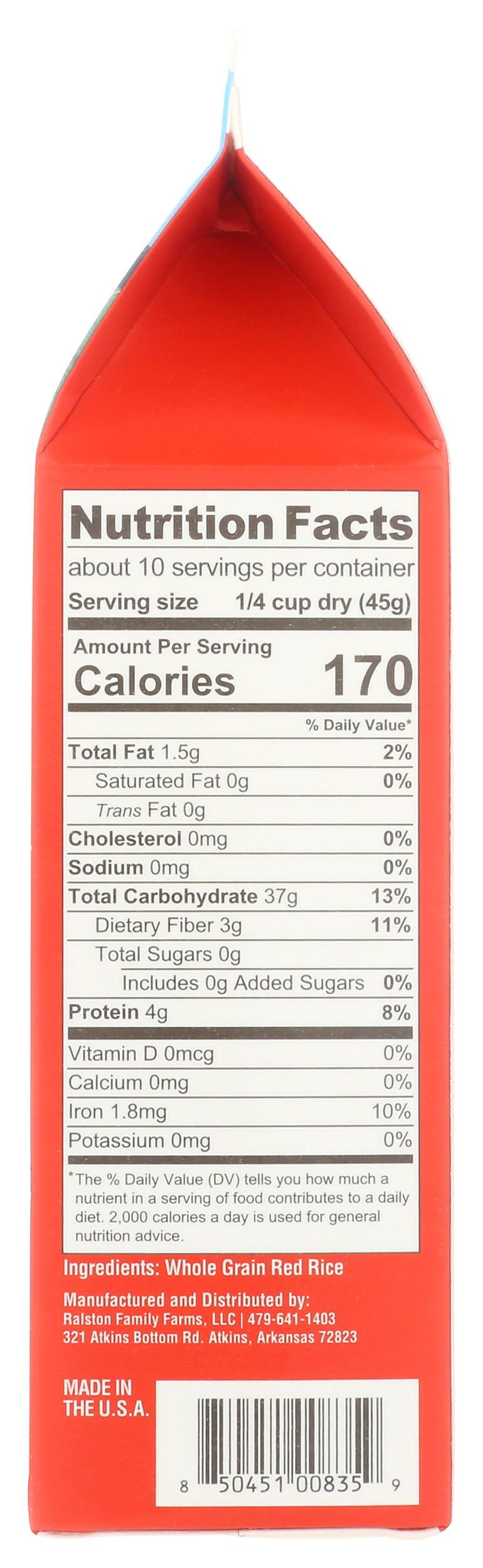 Ralston Family Farms Ralston Family Farms, Rice Red, 16 Ounce