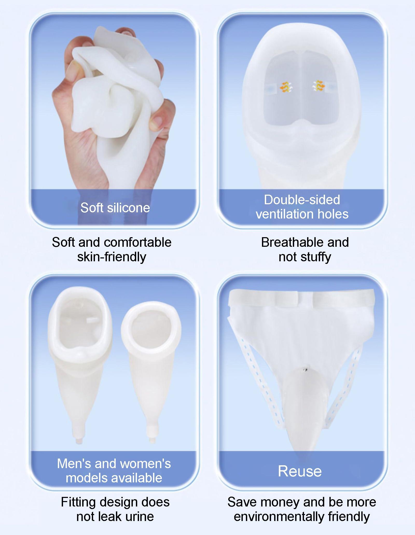 HZFAIGLL HZFAIGLL Electric Urine Collector for Women, Intelligent Urinal System, High Elastic Adjustable Waist Belt, Bed Rest Anti-Leakage Design, with 3000 ml Urinal