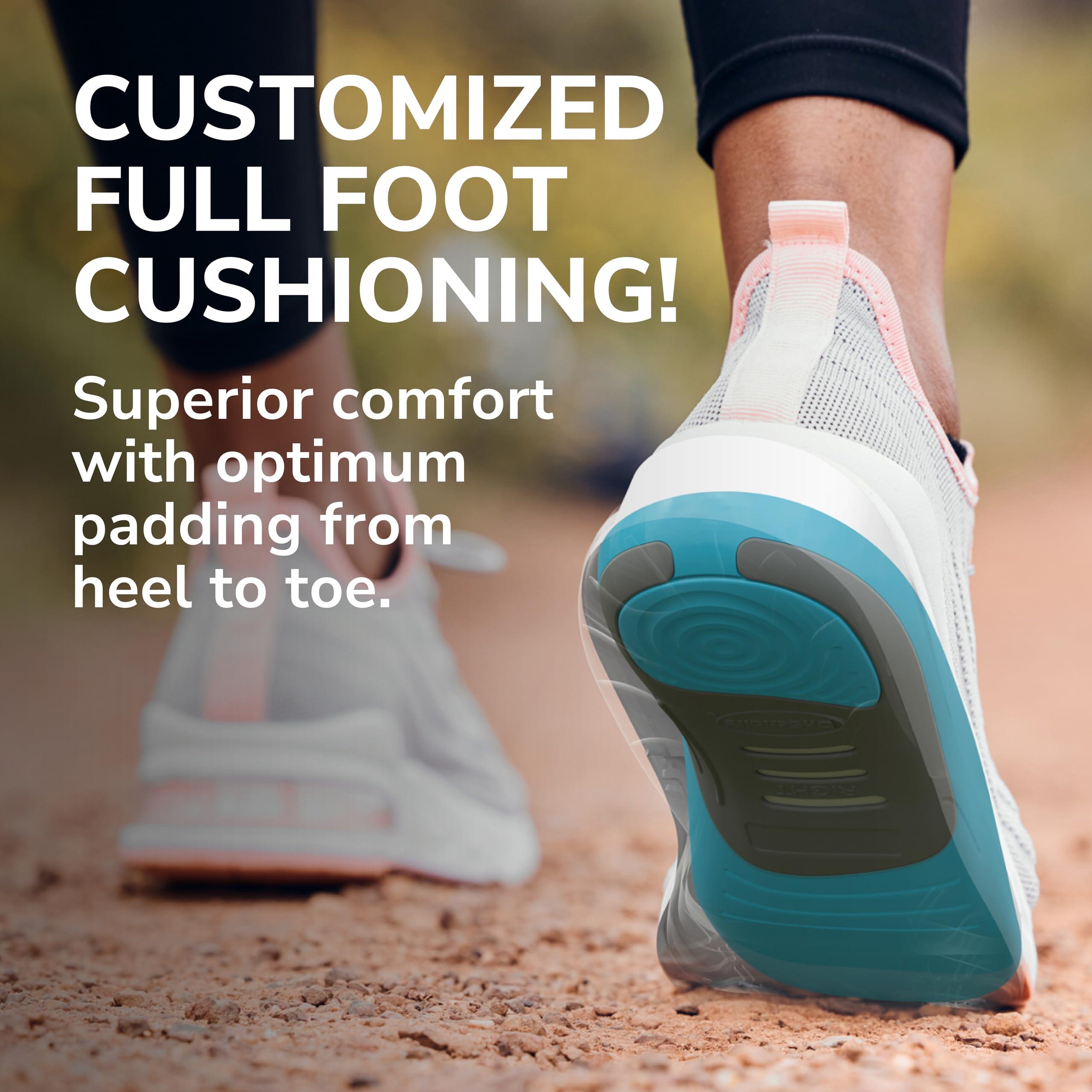 Dr. Scholl\'s Dr. Scholl\'s Custom FiT Comfort Insoles, Standard Arch Support Shoe Inserts for Women Size 5.5-6 | Men 4.5-5, Full Length Insoles Men Women, Superior All Day Comfort and Plantar Fasciitis Relief CF610