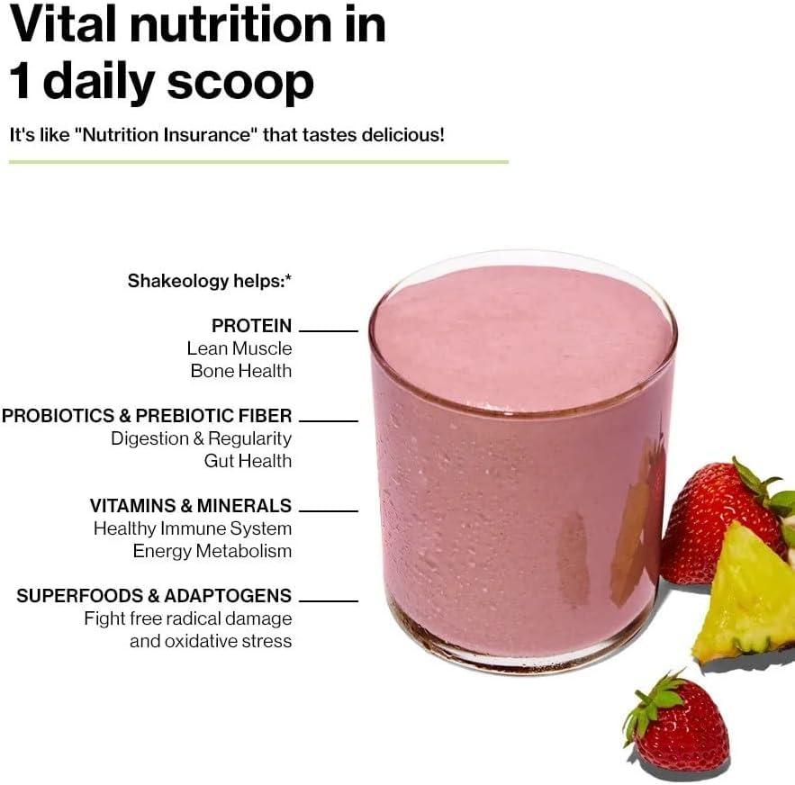 Shakeology Shakeology Sampler Pack Vegan Protein Powder, Gluten Free Superfood Protein Shake with Supergreens, Probiotics for Gut Health, Adaptogens, Vitamins, 16g Plant Protein per Serving