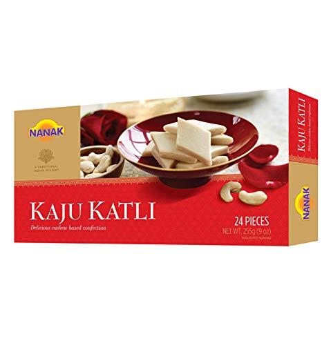 NANAK Nanak Kaju Katli (Cashew Sweet) (PACK OF 2 - 255gms X 2) - TWIN PACK
