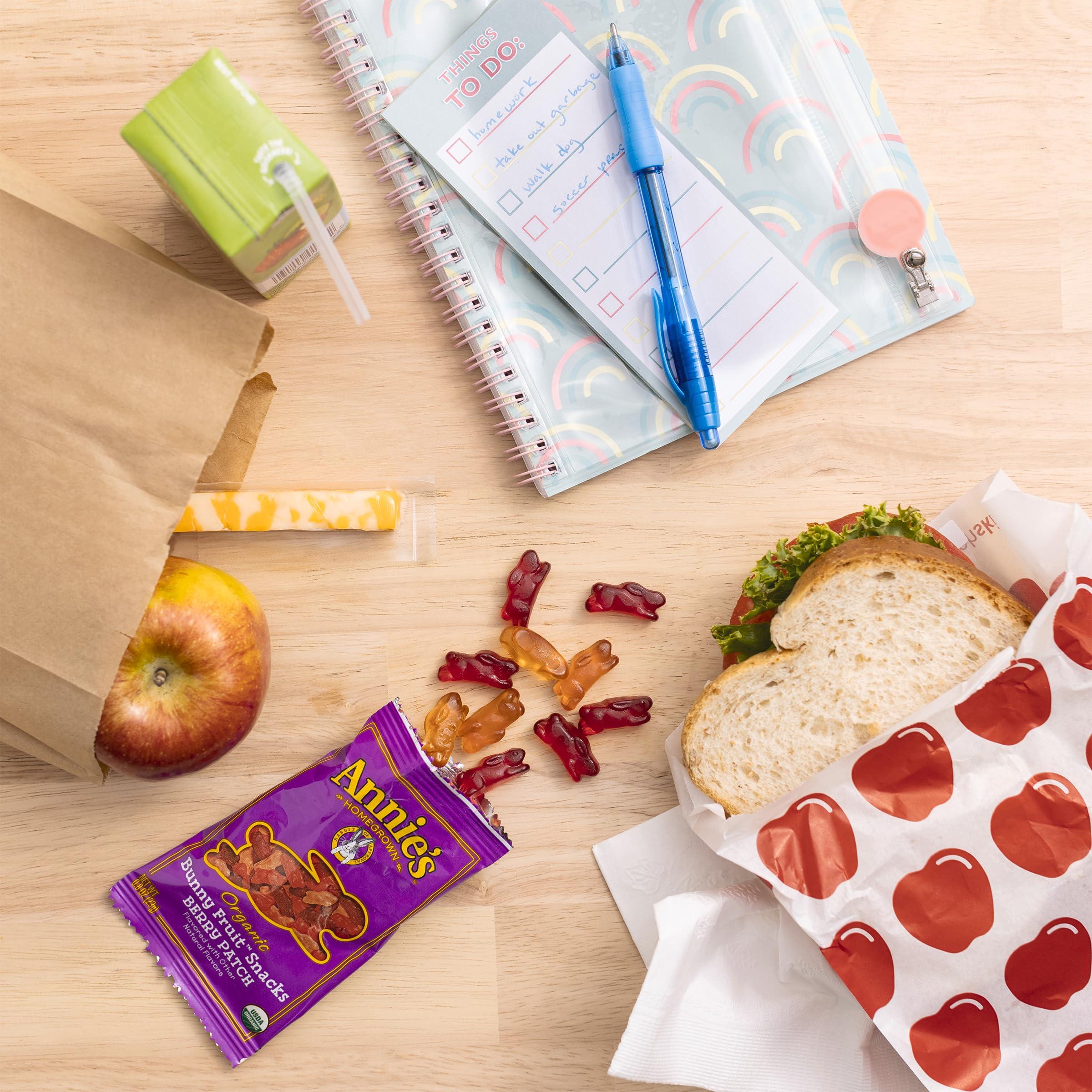 Annies Annie\'s Organic Berry Patch Bunny Fruit Flavored Snacks, Gluten Free, 10 Pouches, 7 oz.