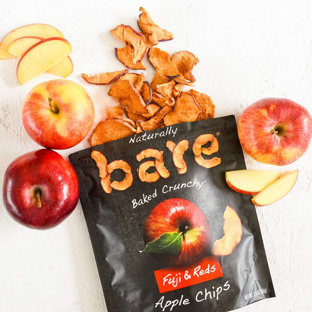 Bare Bare Baked Crunchy, Apples Fuji & Reds, 0.53 Ounce (Pack of 16)