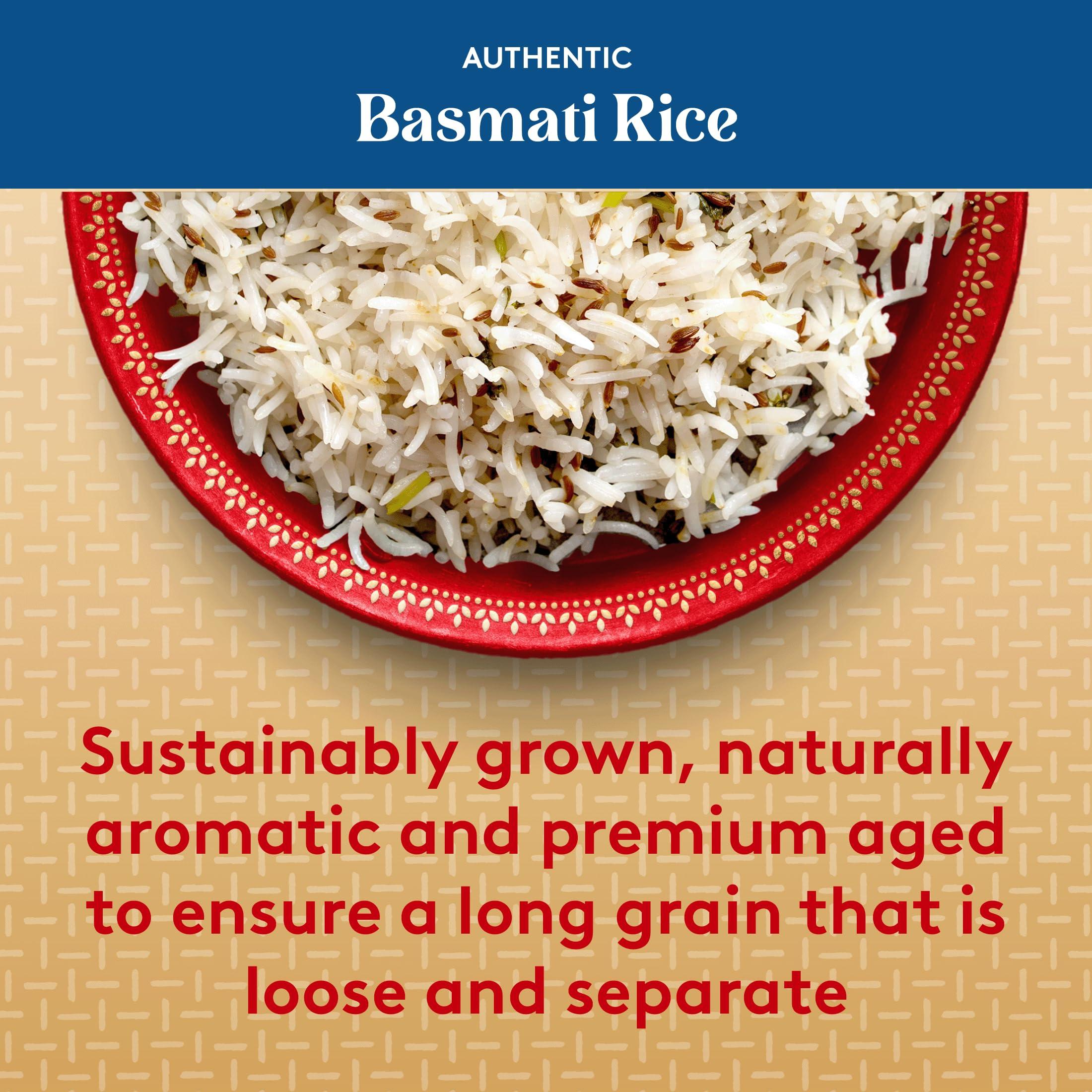 Authentic Royal Authentic Royal Basmati Rice, 15 Pound Bag, White