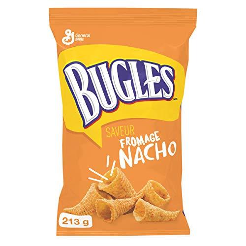 Bugles Bugles Nacho Cheese Corn Snacks 213g/7.5oz (4pk) {Imported from Canada}