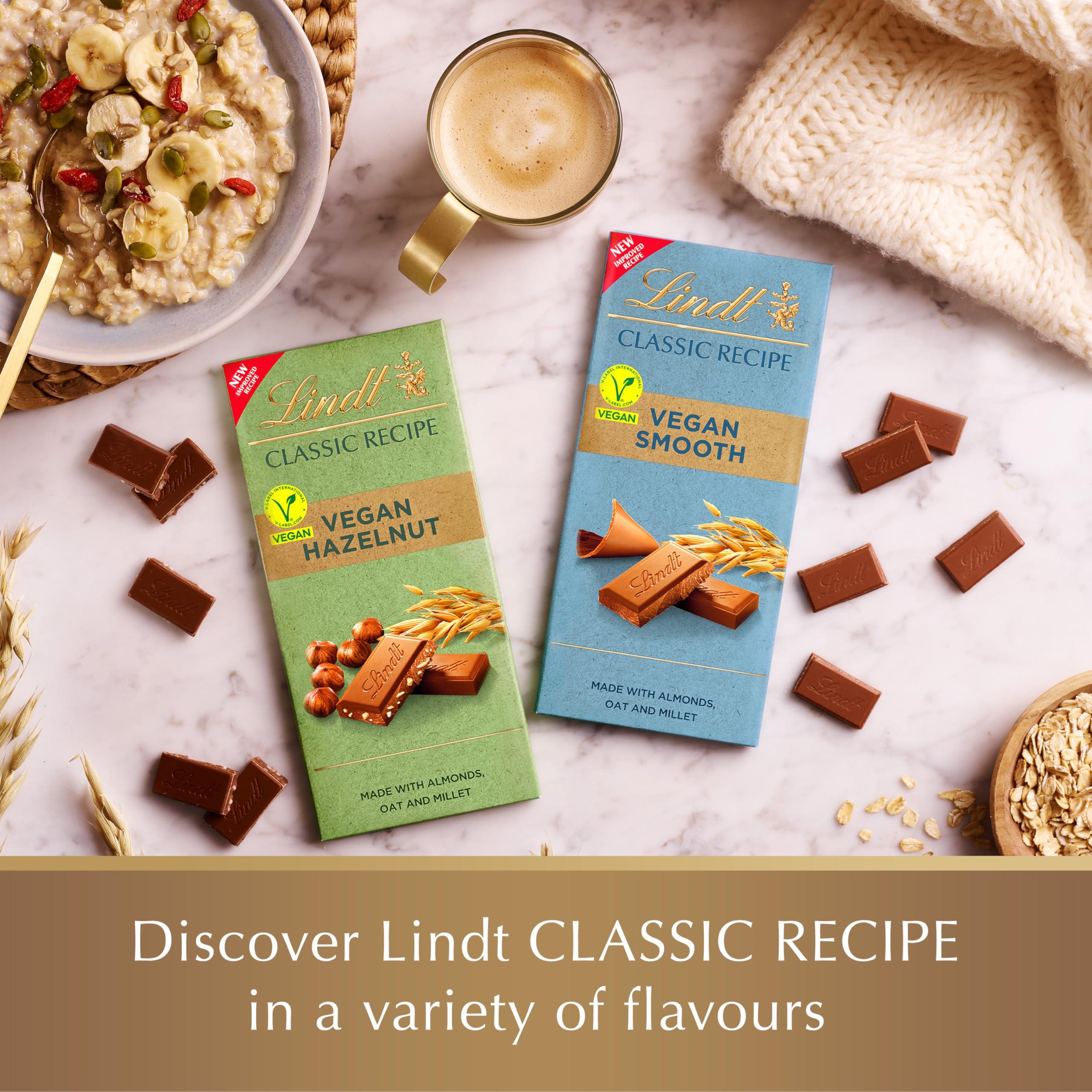 Lindt Lindt Vegan Chocolate Bar, Hazelnut, 100g