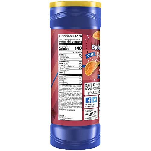 Lay\'s Stax Lay\'s Stax Chips, Mesquite Barbecue, 5.5 oz