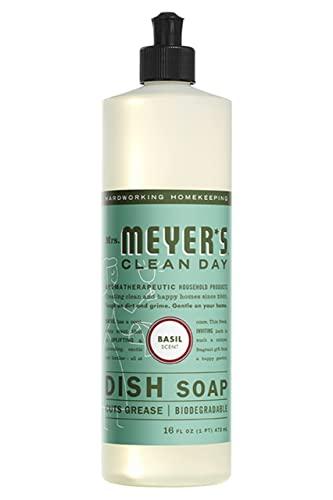 Dish soap Dish soap MRS. MEYER\'S CLEAN DAY Variety Pack, 16 Oz. Includes 6 Scents (Lemon Verbena, Lavender, Basil, Rosemary, Honeysuckle, Peony Scents) Bundle of 6 Items
