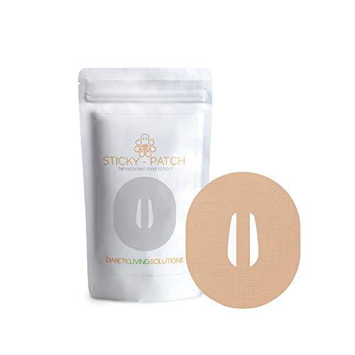 Sticky Patch Dexcom Ultra-Strong Waterproof Adhesive Patches - 25 Patch Pack for G6 CGM Glucose Monitors - Safe & Convenient Sticky Tac Grip for Active Diabetics - Swimming, Running, Working Out Skin Tape